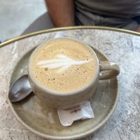 Oat latte   at John Silver Original Bistroffee in Marseille