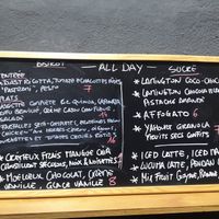 Le menu du jour at John Silver Original Bistroffee in Marseille