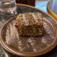 Pistazien-Kuchen at John Silver Original Bistroffee in Marseille