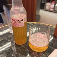 Artisinal beer my friend had  at John Silver Original Bistroffee in Marseille