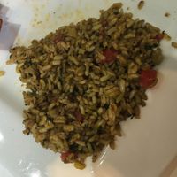 Saved the best for last! Their house rice is so good! at The New Vegan in Delray Beach