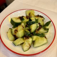 Salade de concombre   at Tintin - Bastille in Paris