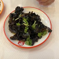 Mushroom salad   at Tintin - Bastille in Paris