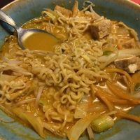 vegan Tomyam Tofu  at Sarang Restaurant in Linz