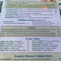   at El Cristo Restaurant in Miami