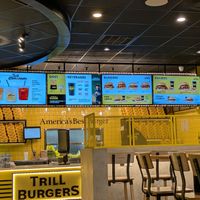 Menu at Trill Burgers  in Spring