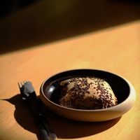 Spinach Pie w/ flaxseeds at Honest Coffee Developers in Athens