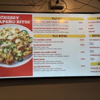 Only “original” and “spiced” flavors are vegan. Pickled veggies, gravy, and vinegar sauce also vegan.  at Taste Like Chicken in Baguio City