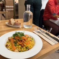 Orge crémeux et carottes glacées aux épices japonaises  at Chardon  in Angers