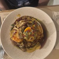 Pumpkin steak   at The Açaí Restaurant in Rhodes
