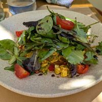 Mediterranean Tofu Scramble at The Açaí Restaurant in Rhodes