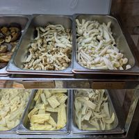 Tofu and mushrooms at SHU HERO MALATANG in Barcelona