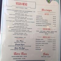 they have a vegan menu! at Little Goat Diner in Chicago