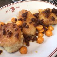 vegan crumpets at Little Goat Diner in Chicago