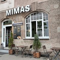 From outside at Mimas Restaurant in Erlangen