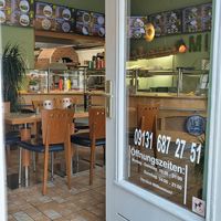 Entrance at Mimas Restaurant in Erlangen