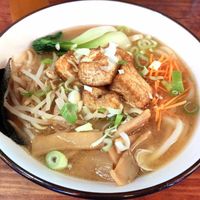 Vegan ramen at Susanoo Ramen in Toulouse