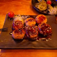 Yakitori champignons 🍄‍🟫🥢 at Susanoo Ramen in Toulouse