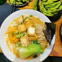 Vegan miso ramen at Susanoo Ramen in Toulouse
