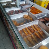 Com chay selection at Cơm chay Diệu Vy in Ho Chi Minh City