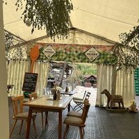 Zeltbereich  at Lammbrauerei Untergröningen in Abtsgmuend