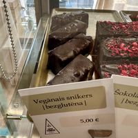 Vegan snickers   at Kafijas Stūrītis in Jurmala