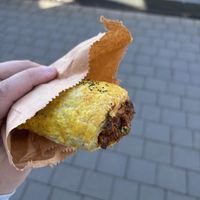 Vegan roll   at Cathedral House - Tŷ'r Eglwys Gadeiriol in Haverfordwest