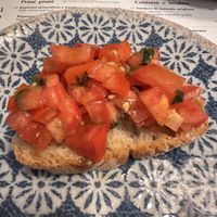 Bruschetta   at Osteria del Grillo al Pantheon in Rome