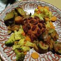 Menú vegan de cous cous at Orient Experience II in Venice