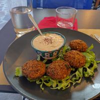 Falafel with Hummus (Starter Portion) at Orient Experience II in Venice