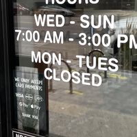 Hours   at Eats Bakery in Salt Lake City