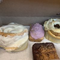 Cinnamon buns!   at Eats Bakery in Salt Lake City