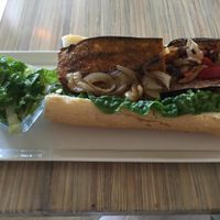 eggplant poboy at Seed - Faubourg Lafayette in New Orleans