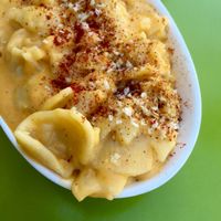 Vegan Mac and cheese. delicious. best I've had. at Seed - Faubourg Lafayette in New Orleans