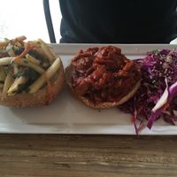 BBQ burger  at Seed - Faubourg Lafayette in New Orleans