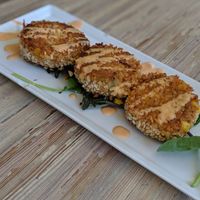 Crab Cake at Seed - Faubourg Lafayette in New Orleans