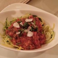 Veggie pasta at Seed - Faubourg Lafayette in New Orleans