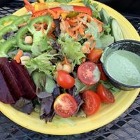 Garden salad - excellent  at Ruby's in Ashland