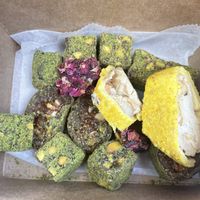 Assortment of Turkish delights and halva   at Noble Essence Market  in Sparkill