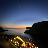 Sunset view over Xlendi  at Ic-Cima in Munxar