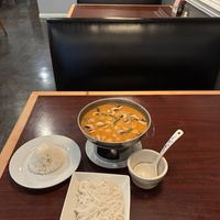 Tom Kha Tofu Noodle Soupp  at Sabai Thai Cuisine in Semmes
