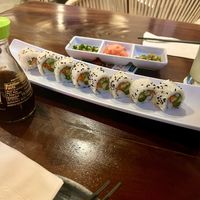 Vegan sushi  at Mikoh in Bucerias