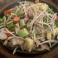 Teppanyaki with tofu - no oil  at Mikoh in Bucerias
