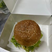 Burger is good  at PLANT THEORY - The Vegan Restaurant in Canggu