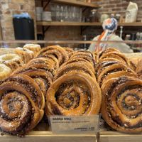 Babka roll-my new favorite with praline and hazelnut!  at Land & Monkeys - Père Lachaise   in Paris