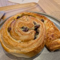 Raisin croissant (don't remember the name) at Land & Monkeys - Père Lachaise   in Paris