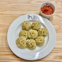 Vegetable momos at Bombay Canteen - The Hub in Abu Dhabi