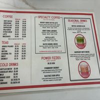 Menu   at Beignets & Brew in Saraland