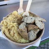 Bowl with ‚Sauerkraut‘  at Kartoffelstampfer in Dresden