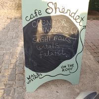  at Cafe Shëndet in Himare